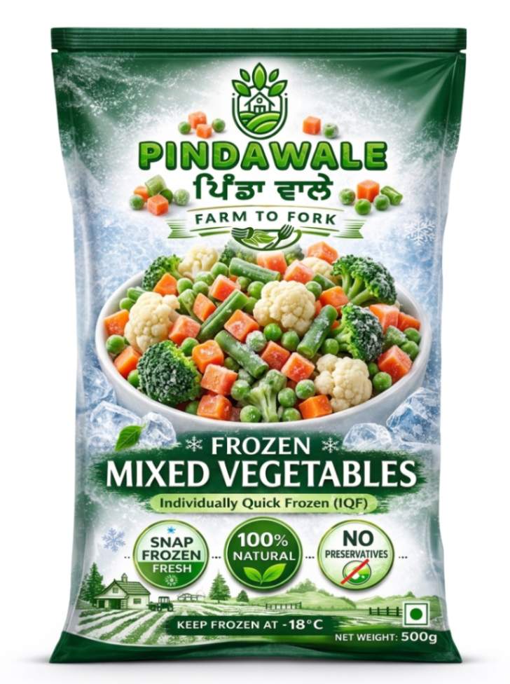 Frozen mixed vegetables | 200g